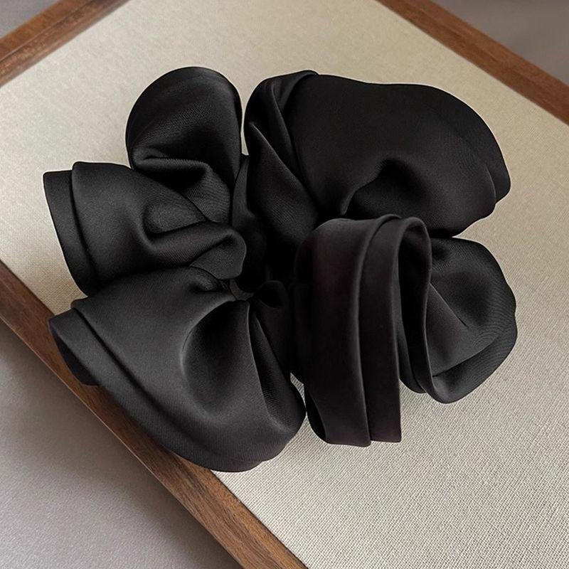 Noir Bow Scrunchie