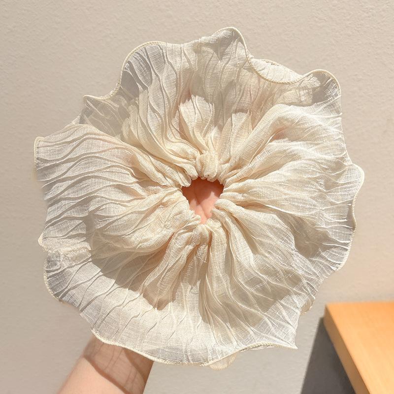 Ivory Cloud Scrunchie