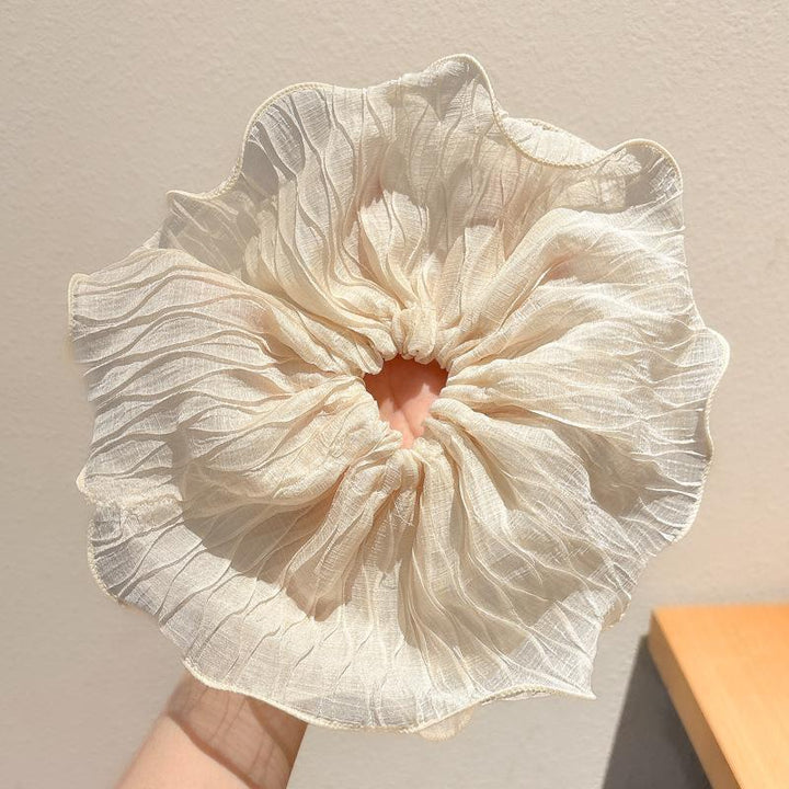 Ivory Cloud Scrunchie