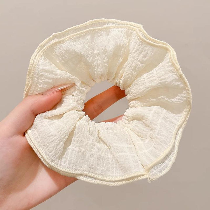Vanilla Cloud Scrunchie