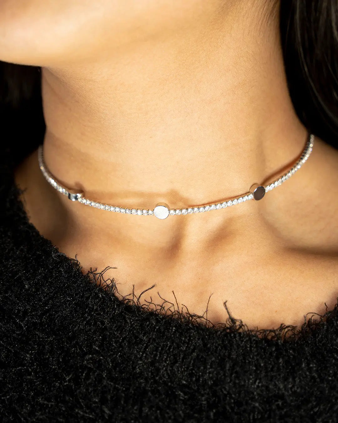 kate's Silver Choker - Salty Accessories