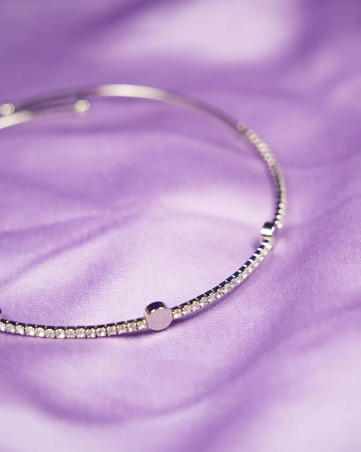 kate's Silver Choker - Salty Accessories