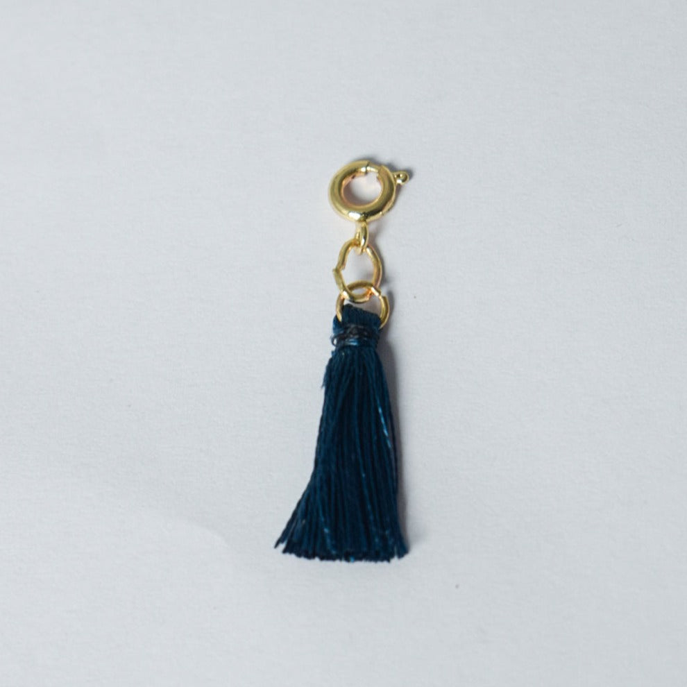 Navy Blue Tassel Salty