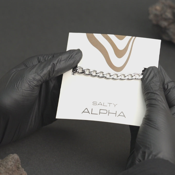 Classic Cuban Silver Bracelet