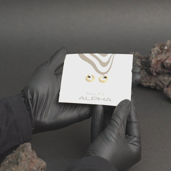 Modern You Golden Earrings