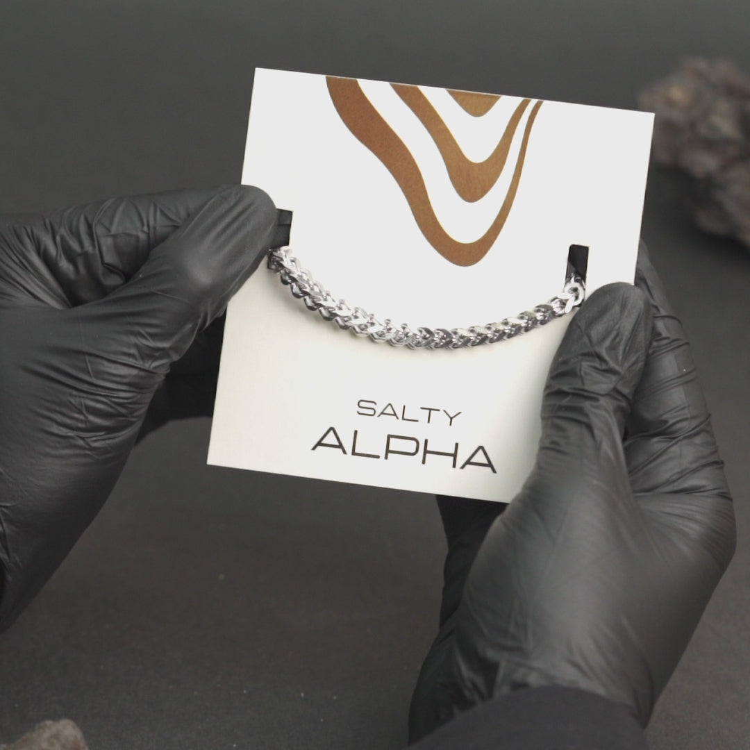 Nonchalant Silver Bracelet