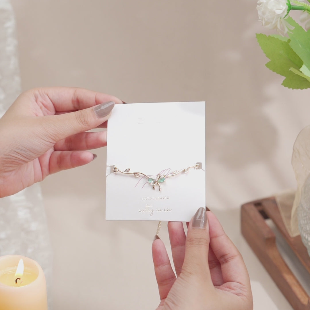 Blossom Vine Bracelet - Blue