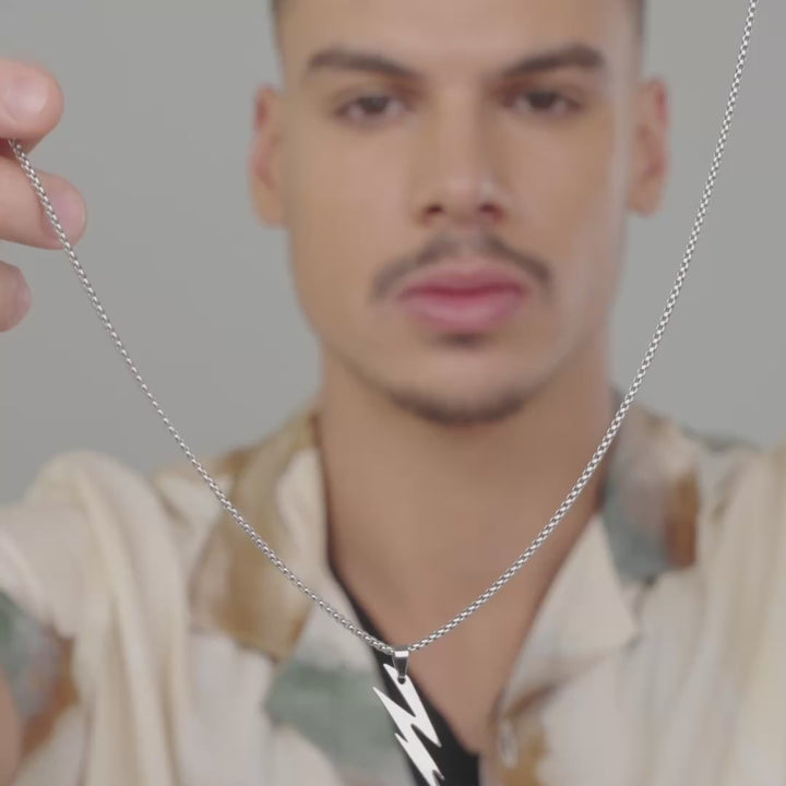 Silver Voltage Necklace