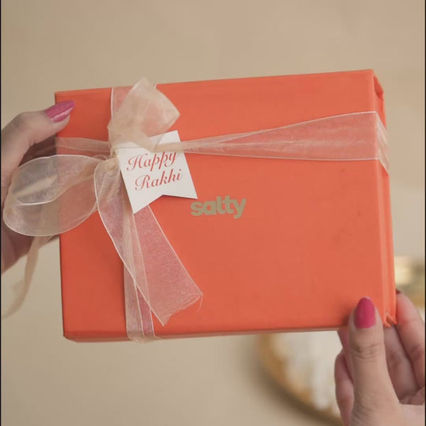Luxury Timeless Ties Rakhi Gift Box for Sister