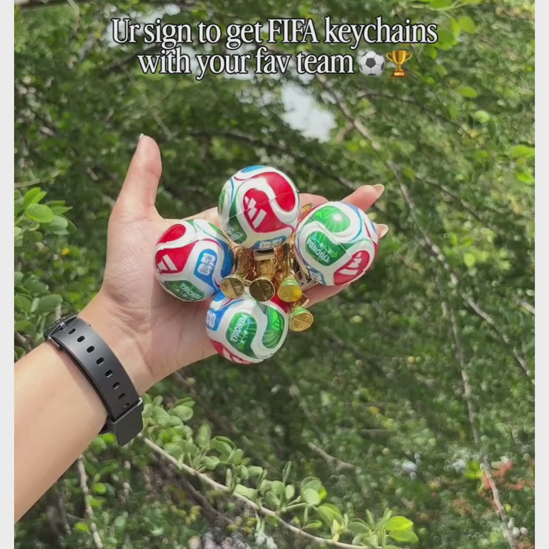 Football Keychain - Fifa World Cup Edition