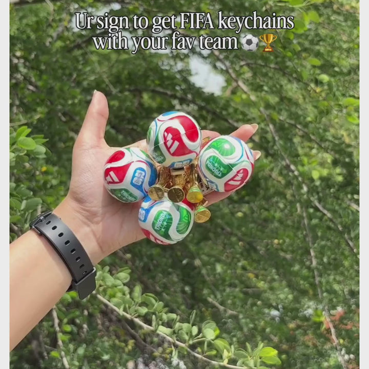 Football Keychain - Fifa World Cup Edition