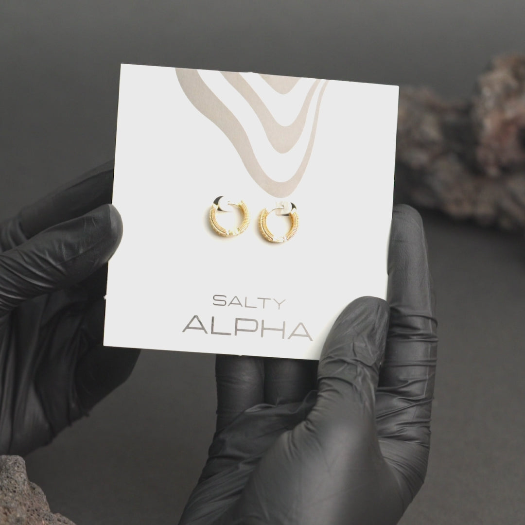 Sophisticated Golden Earrings