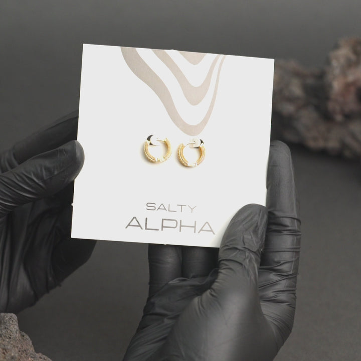 Sophisticated Golden Earrings