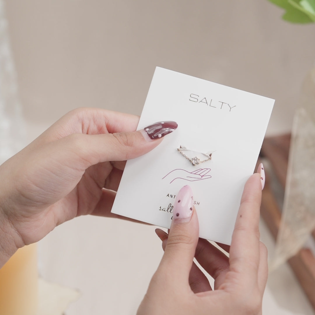 Champagne Self-Love Chain Ring