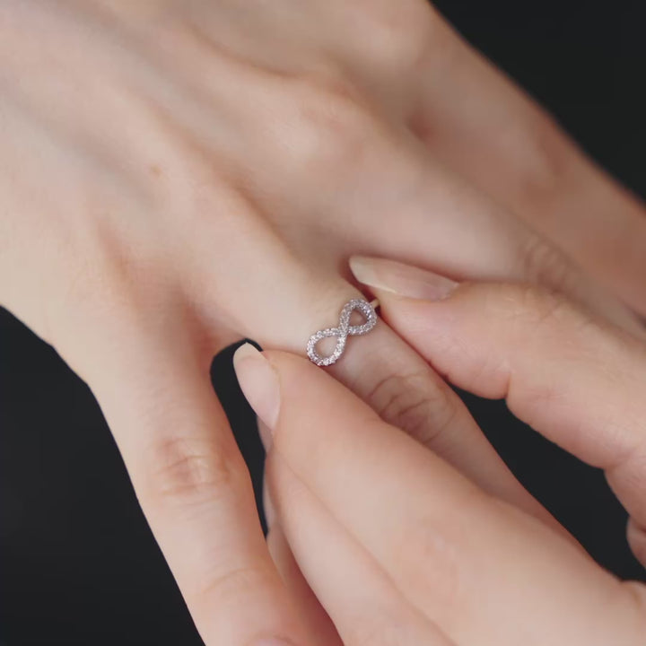 Beyond Infinity Silver Ring