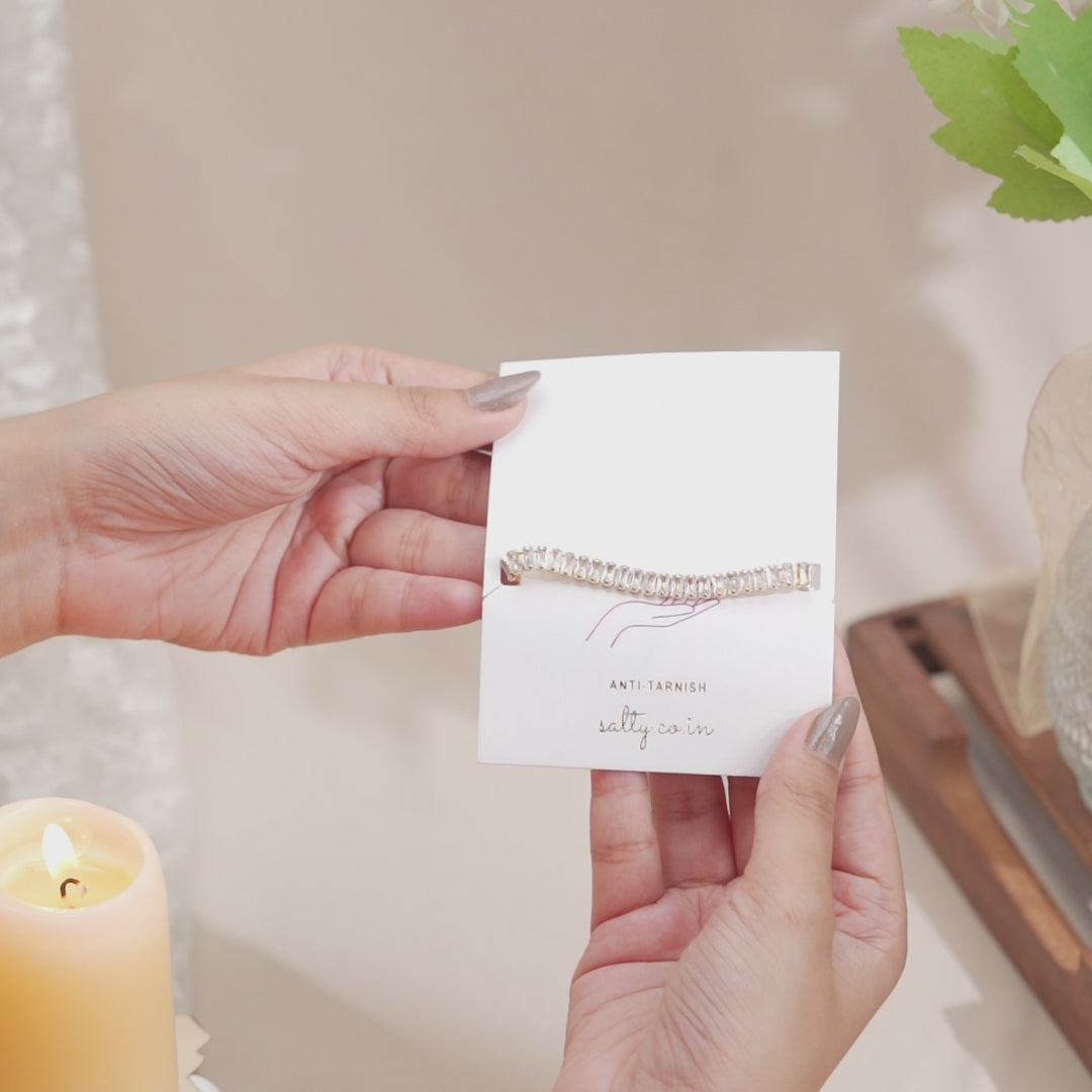 Glimmer Diamond Tennis Bracelet