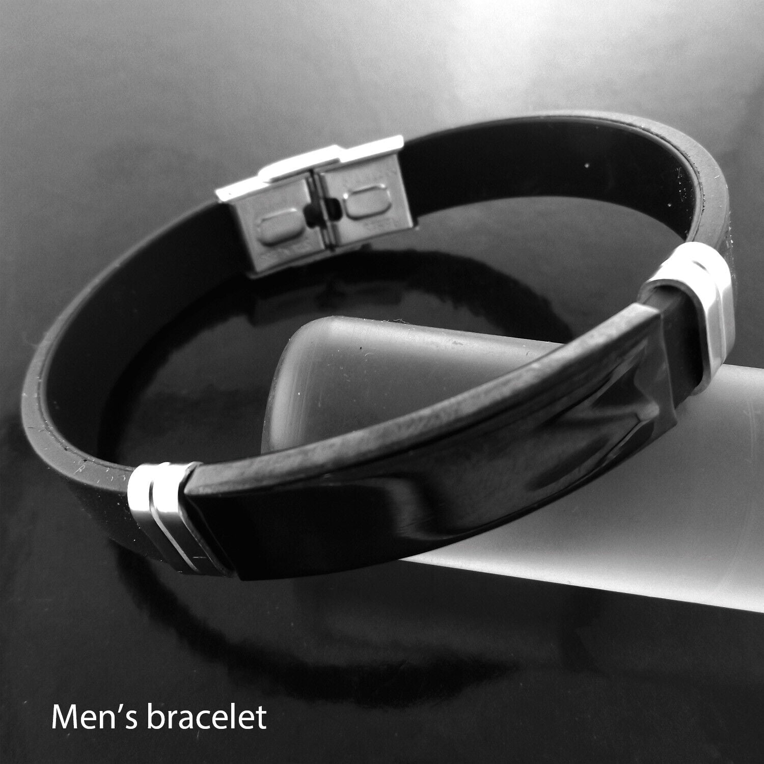Buy Mens Silver Bracelet, Unique Anniversary Gift for Men Vintage Leather  Bracelet, Best Gift for Husband, Daily Use Bracelet, Boyfriend Gift Online  in India - Etsy