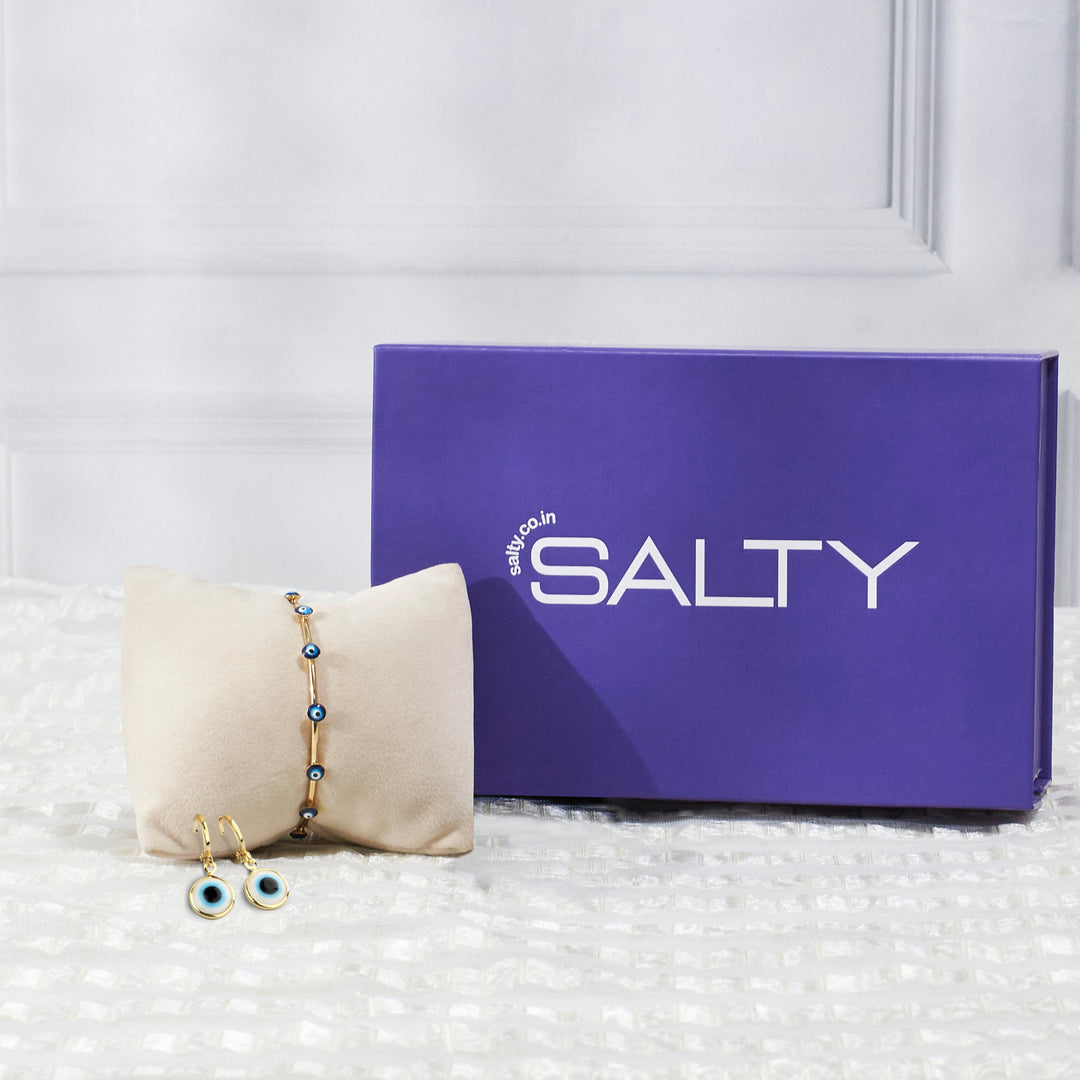 Luxury Jewellery Set Gift Hamper for Her with Personalised Card