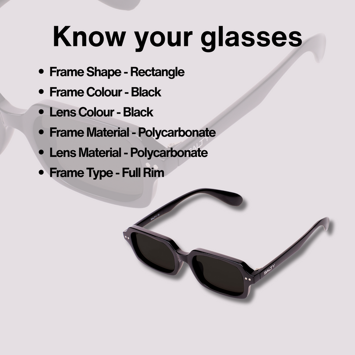 Blackout Sunglasses