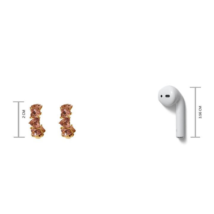 valedictorian Diamond Earrings - Salty Accessories