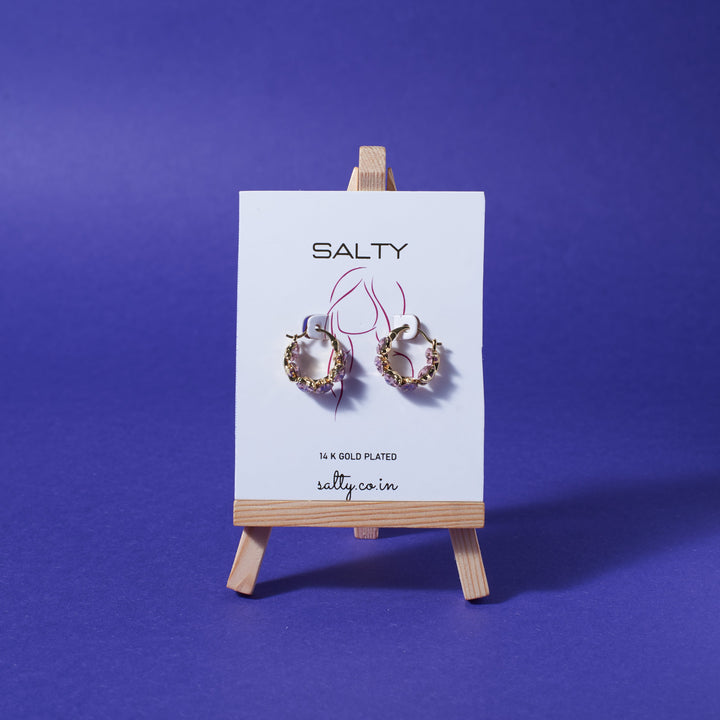 valedictorian Diamond Earrings - Salty Accessories