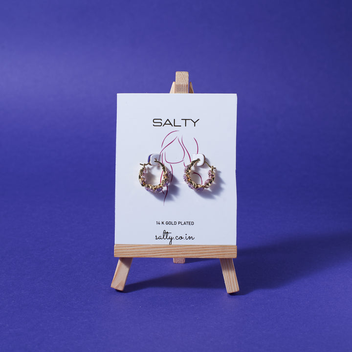 valedictorian Diamond Earrings Salty