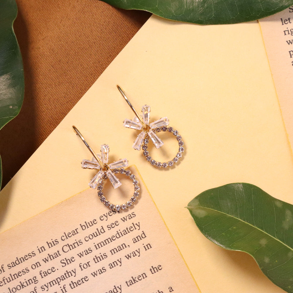 2in1 korean fancy earrings