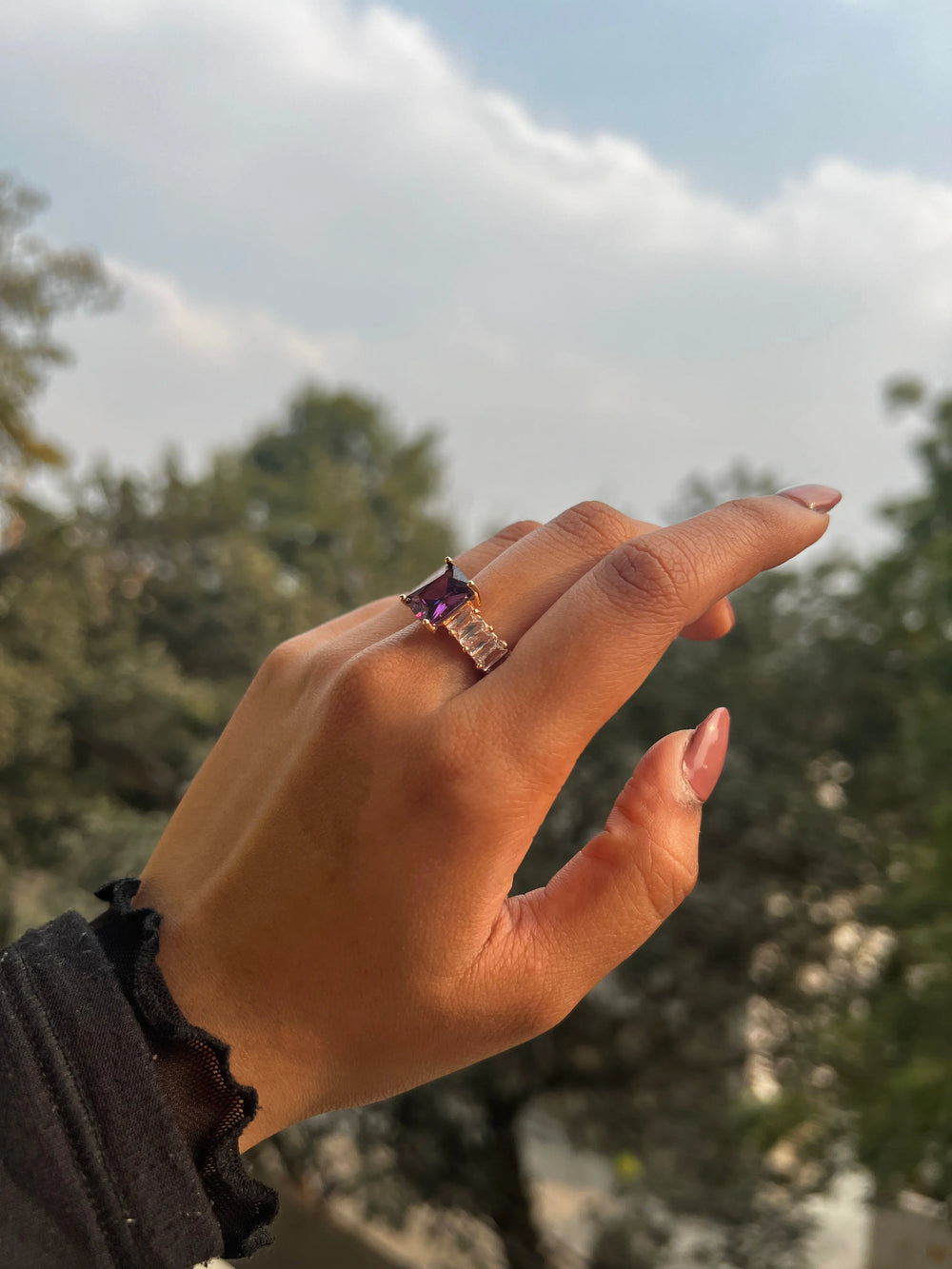 Ameth Promise Gold band ring