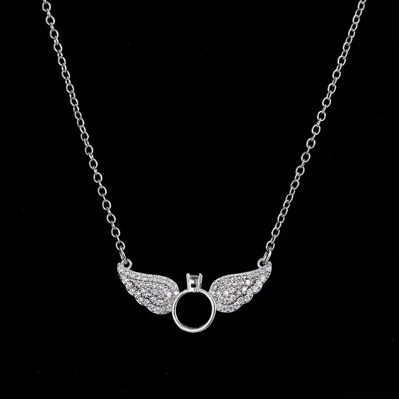 Afriel Angel Wing Necklace, Graduation Gifts with Greeting Card, Gifts for  Her - Quan Jewelry