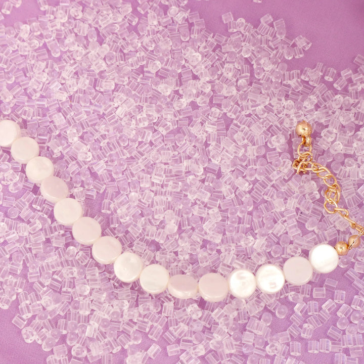 Aust White Pearls Bracelet