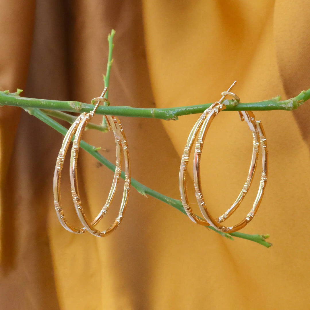 Basic Gold Hoops