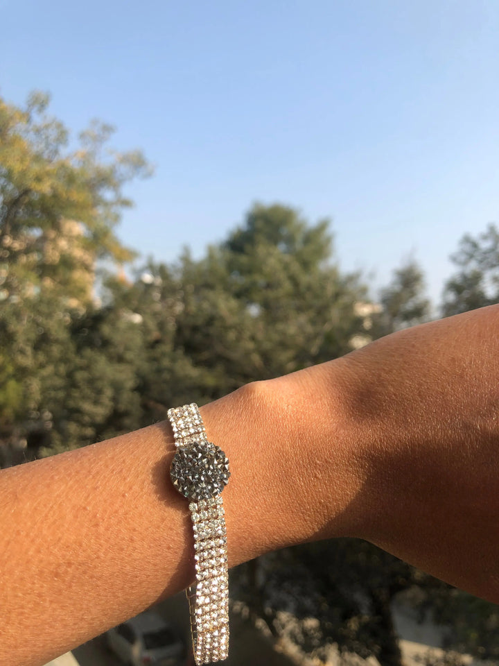 Black Bold Bracelet