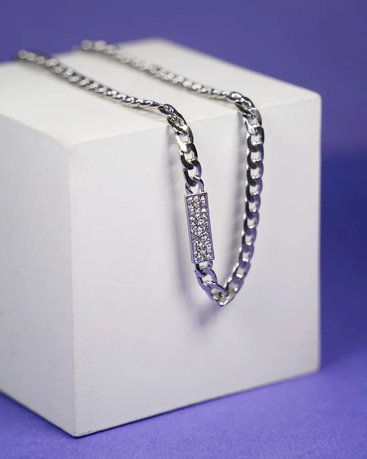 Chunky Silver Necklace