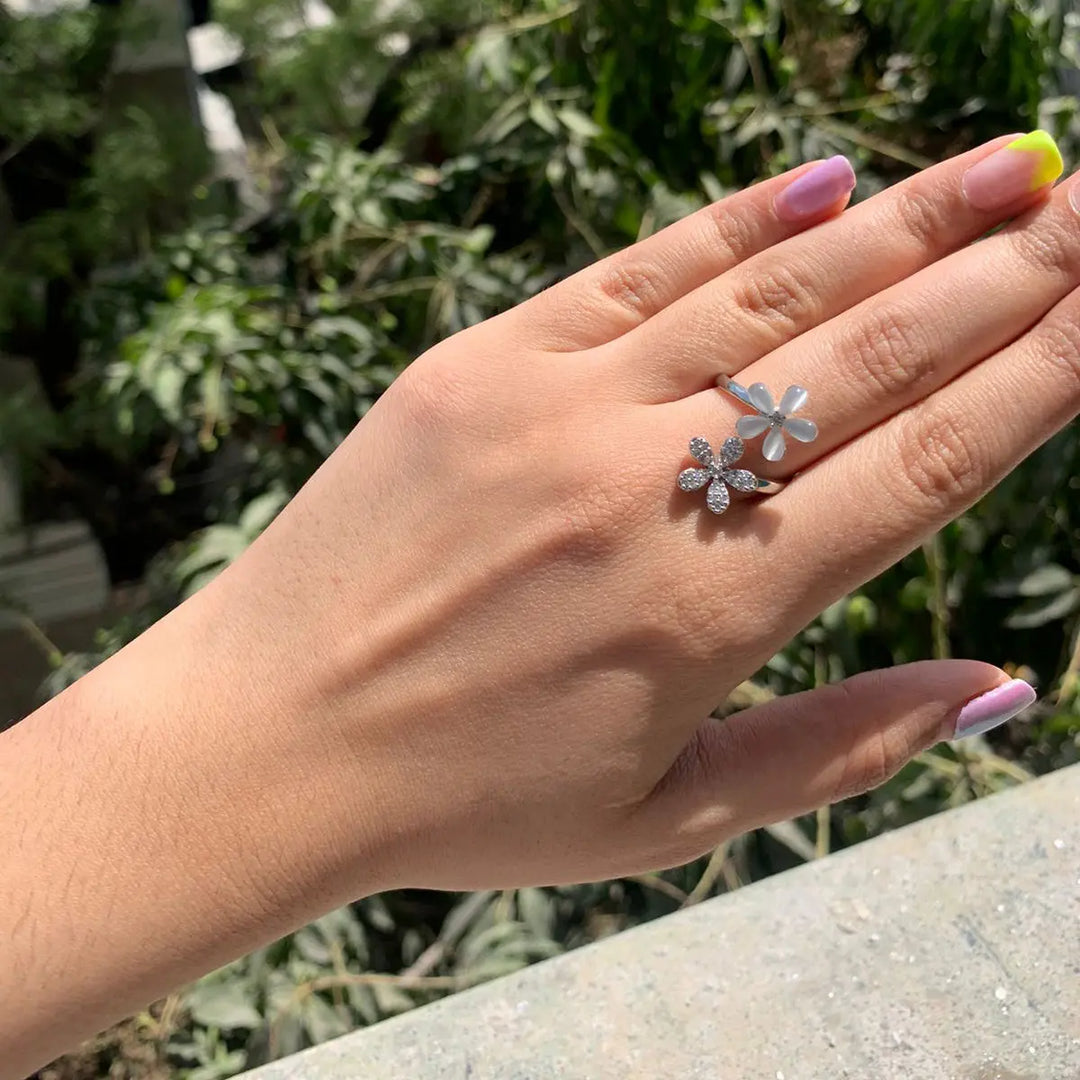 Cinderella flower Ring