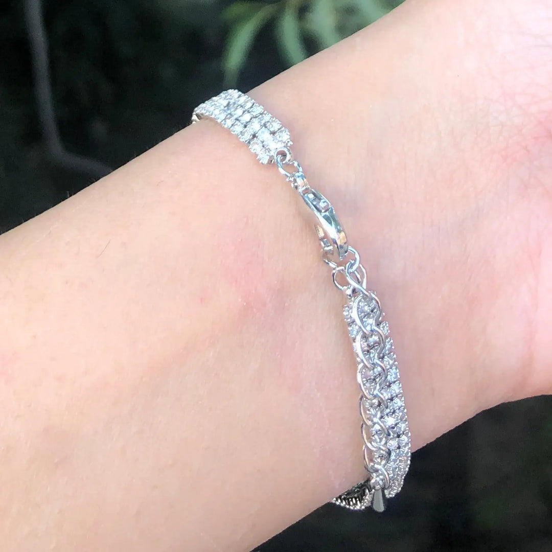 Classic Blue Charm Bracelet