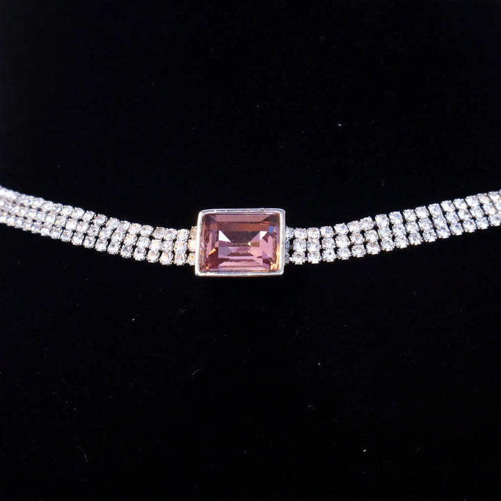 Classic Ruby Choker Necklace