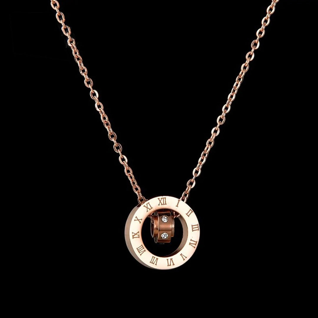 Coincentric Circles Necklace