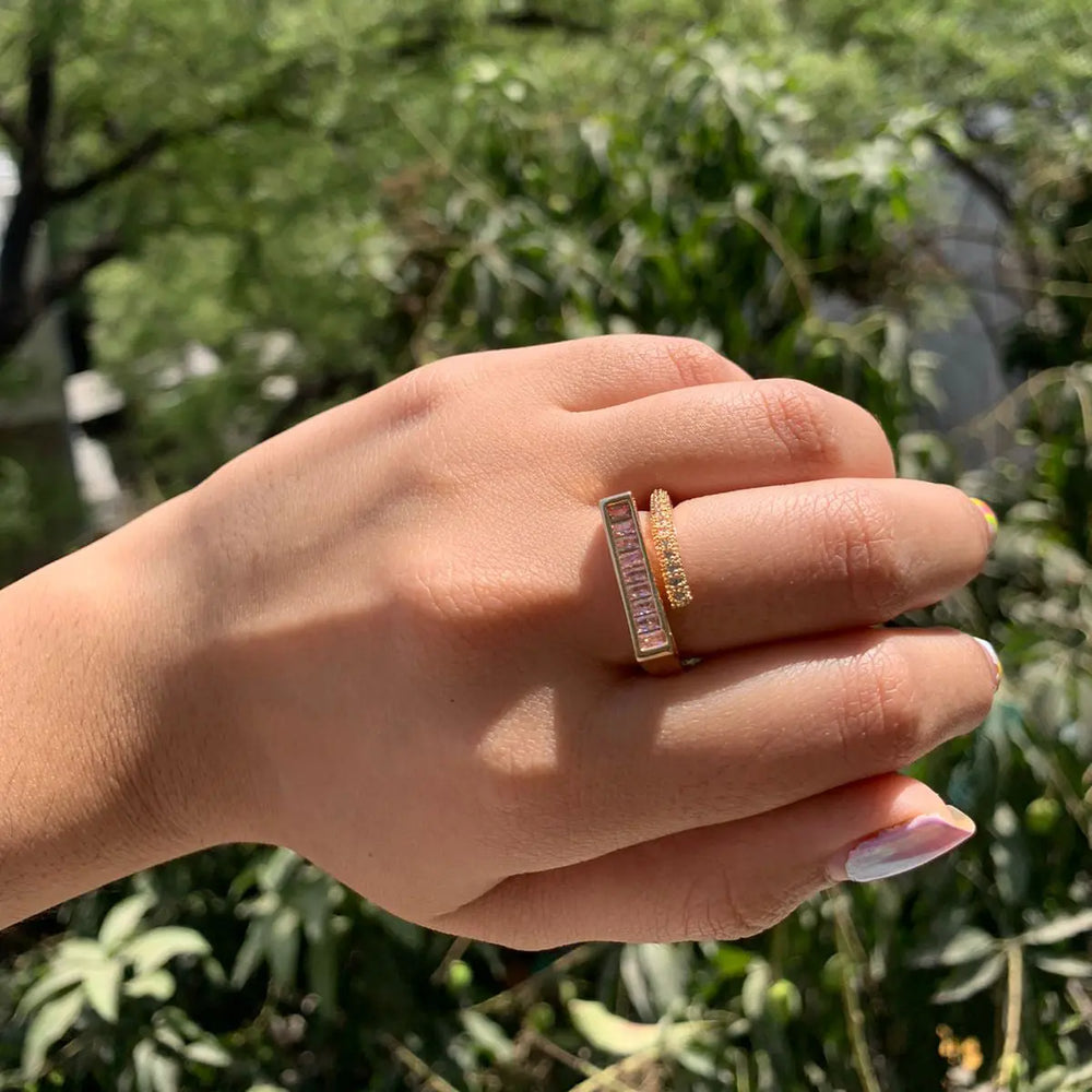 Coral Cocktail Ring