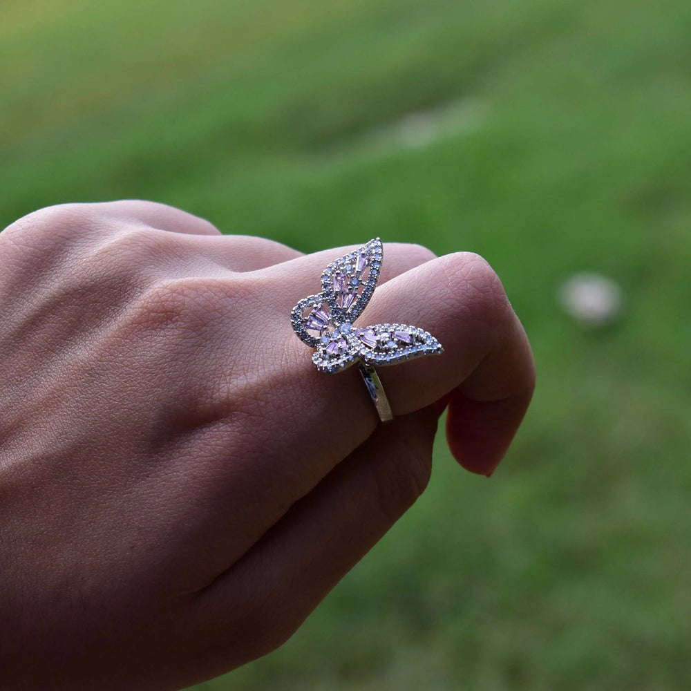 Butterfly Cocktail Ring