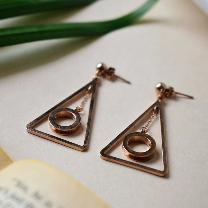 Harry Potter Deathly Hallows Earrings