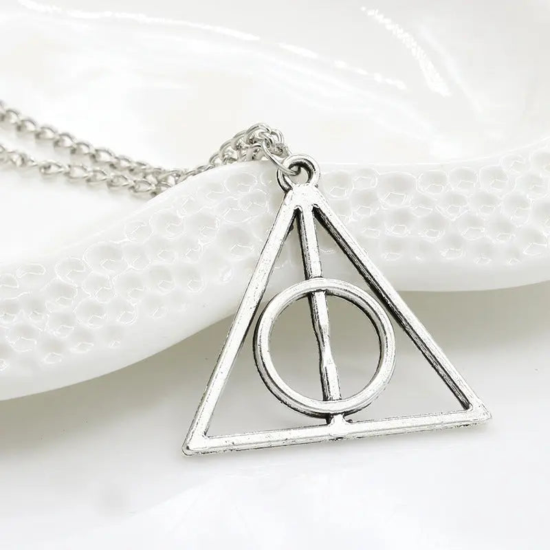 Buy ARZONAI snitch gold necklace Harry Potter and the Deathly Hallows Angel  Wing Necklace Metal Chain Online at Best Prices in India - JioMart.