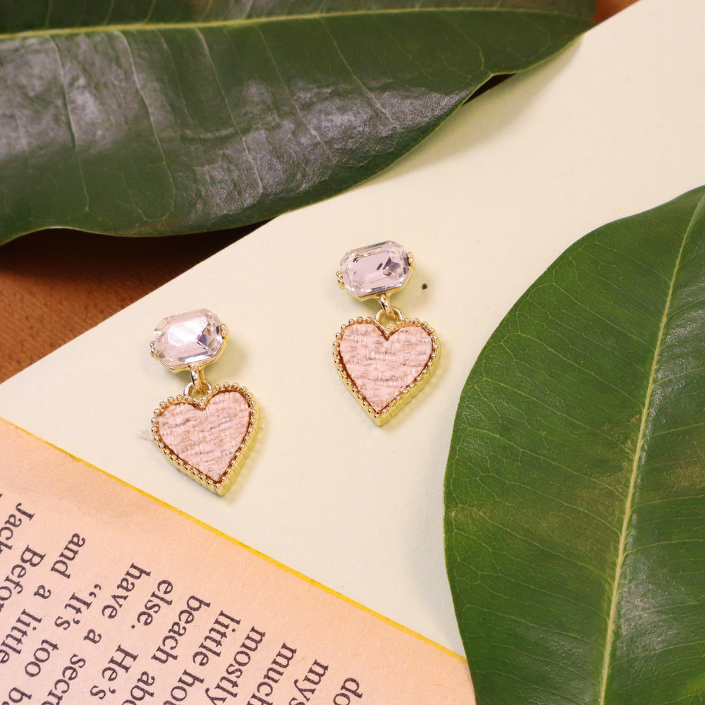 Diamond Heart pretty Earrings