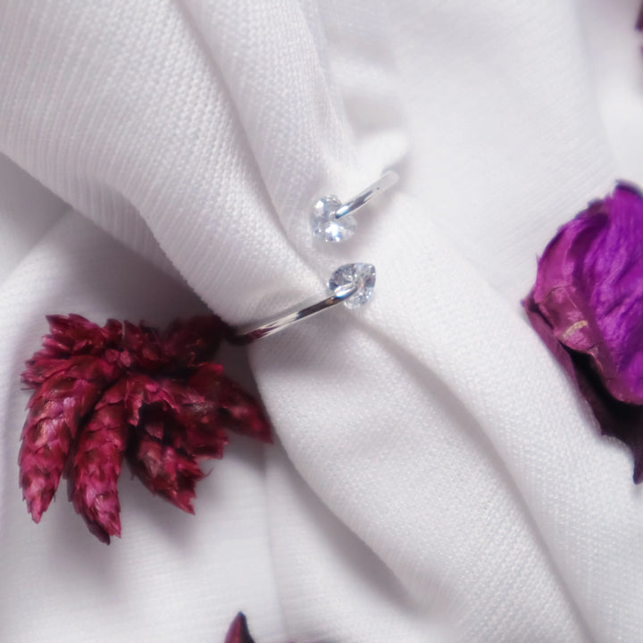 Frozen Marvel Ring - Silver