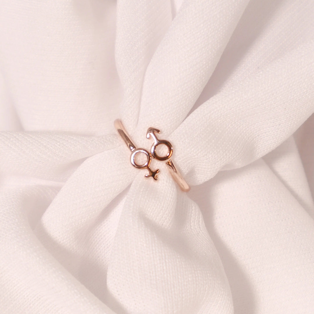 Gender Sign Ring