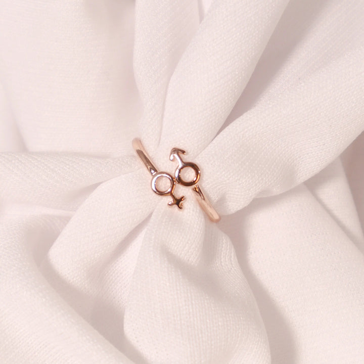 Gender Sign Ring