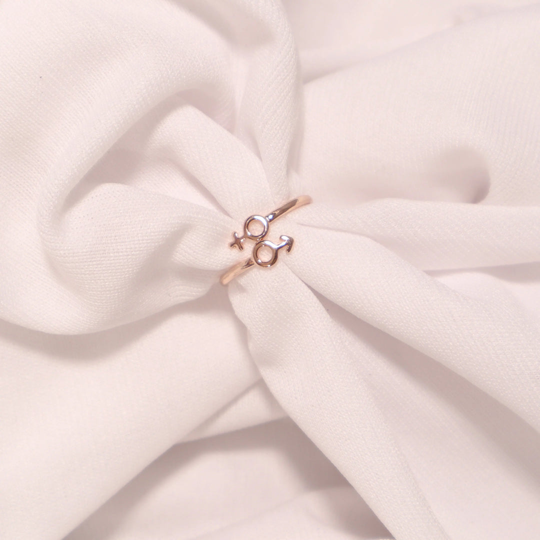 Gender Sign Ring