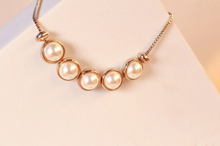 Gold Gem Bracelet