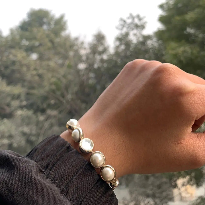 Gold Gem Bracelet