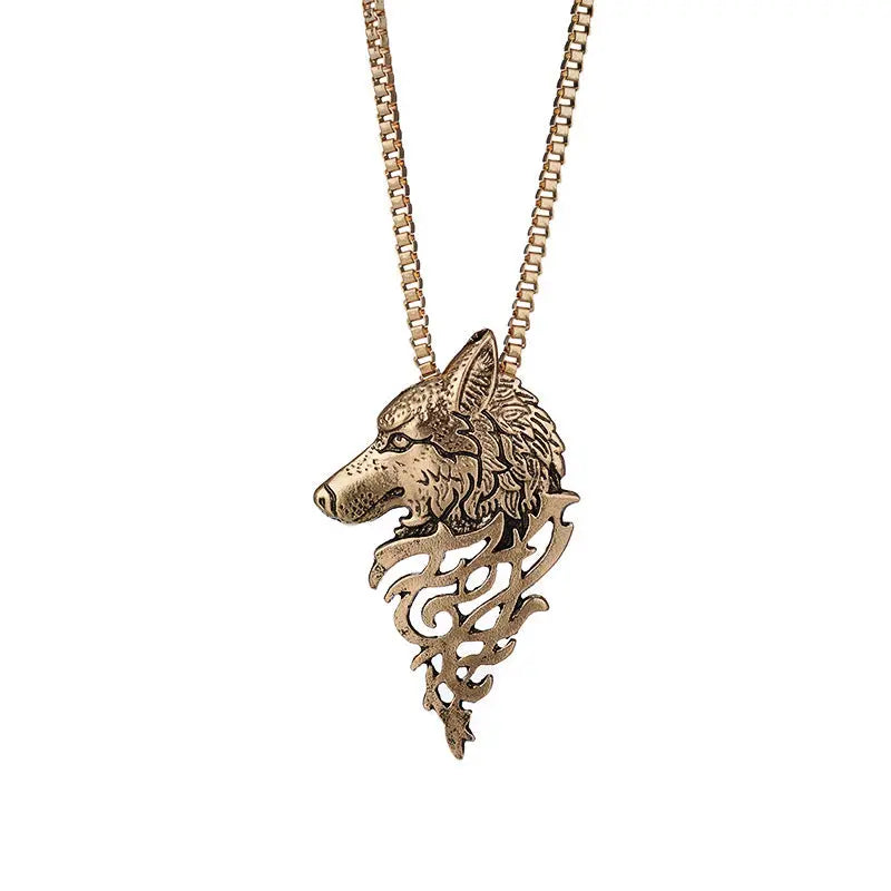 House Stark Wolf Necklace