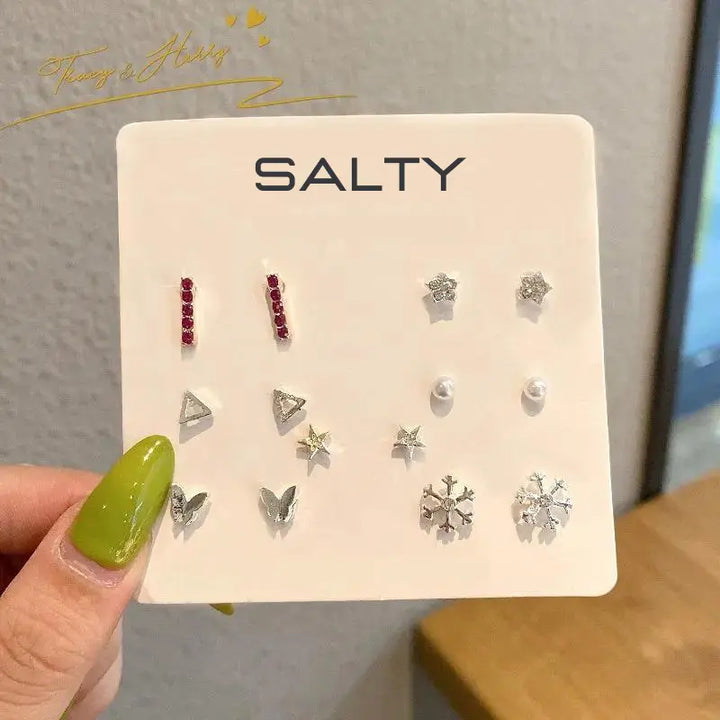 "Joy" Weekly 7 Stud Earrings